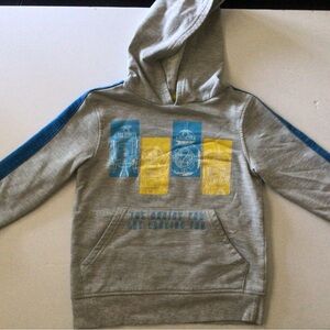 Star Wars Grey Hoodie with Blue & Yellow Droid Panels
